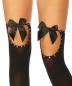 Stockings mit Strass schwarz