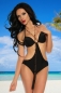 Push-Up-Monokini schwarz