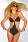 Push-Up-Monokini schwarz