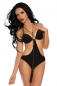 Push-Up-Monokini schwarz