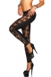 Leggings mit Spitze schwarz