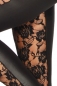 Leggings mit Spitze schwarz