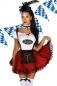 Dirndl rot/weiß