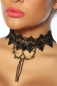 Gothic-Collier schwarz