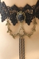 Gothic-Collier schwarz