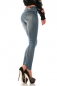 Leggings in Jeans-Optik blau