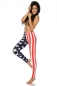 Leggings Stars and Stripes blau/rot/weiß