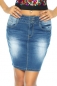 Jeansrock blau