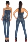 Jeans-Overall blau