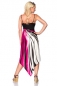 Sommerkleid pink/schwarz