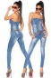 Jeans-Overall blau