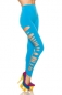 Leggings blau