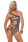 Wetlook-Monokini silber