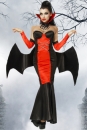 Vampirkostüm schwarz/rot